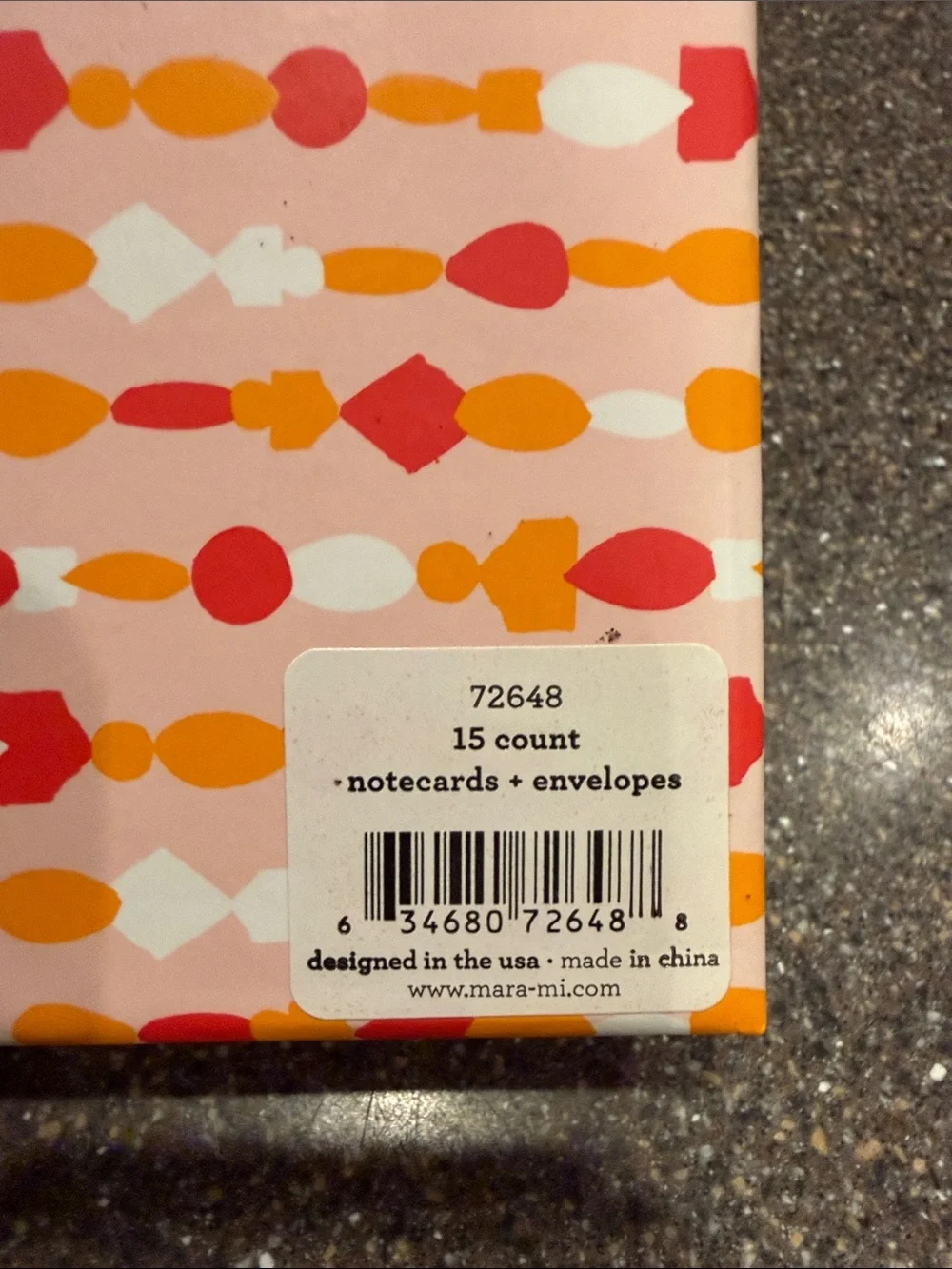 Mara Mi orange floral